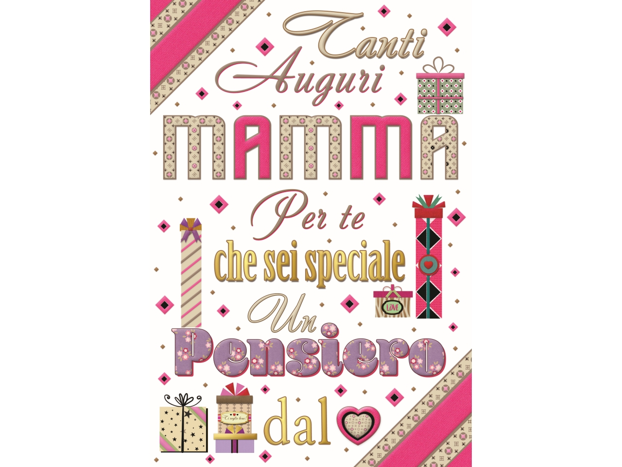 BIGLIETTO FESTA DELLA MAMMA PV20020AM/D BIGLIETTO FESTA DELLA MAMMA PV20020AM/D