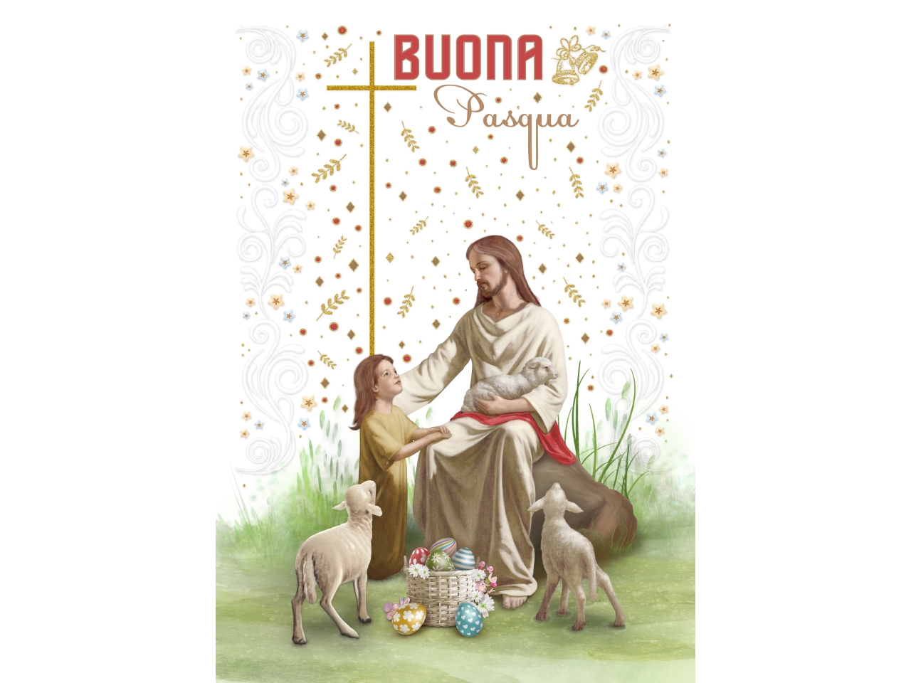 BIGLIETTO PASQUA SACRA PV20021BP/C BIGLIETTO PASQUA SACRA PV20021BP/C