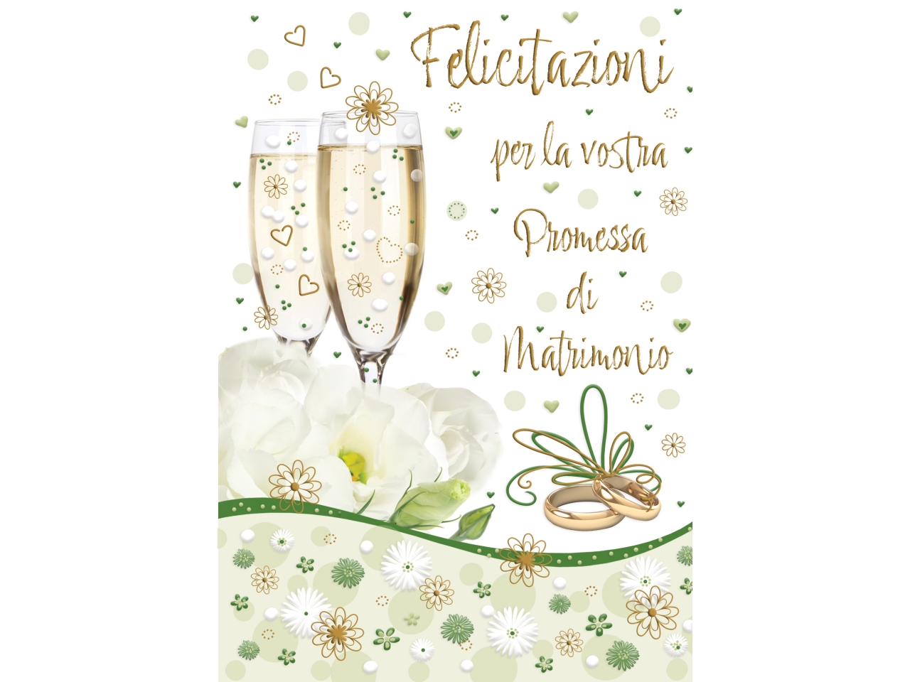 BIGLIETTO PROME. MATRIMONIO FE10163PM/D