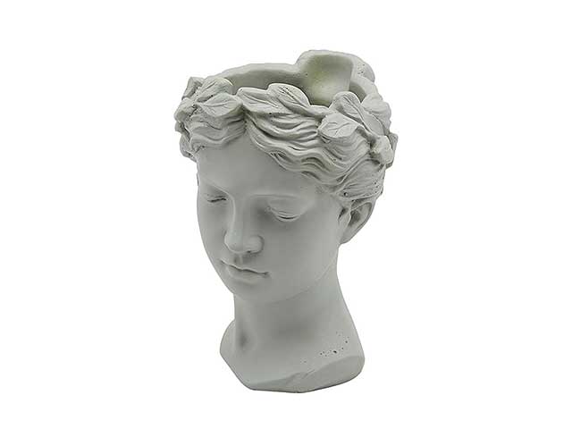 VASO TESTA CEMENTO H27xD18cm 011572,88