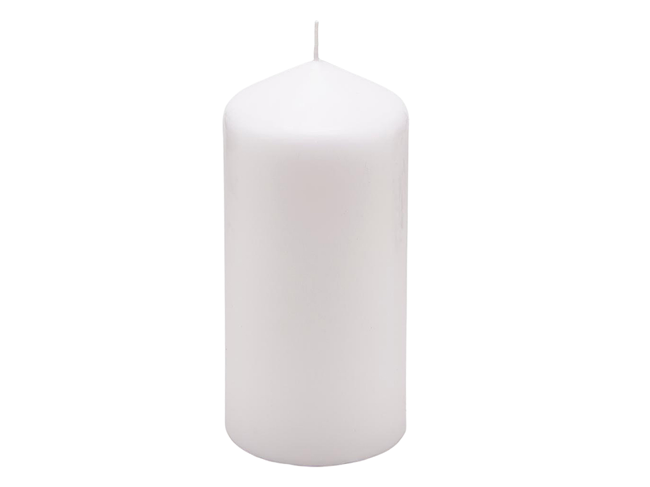 CANDELA MOCCOLO 15×6.8cm BIANCA 613557.