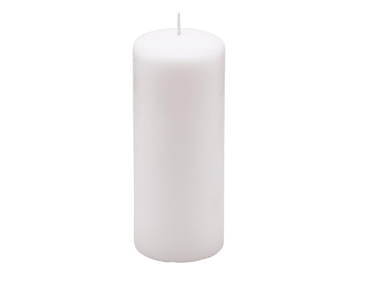CANDELA MOCCOLO 15x6cm BIANCA 613555.10