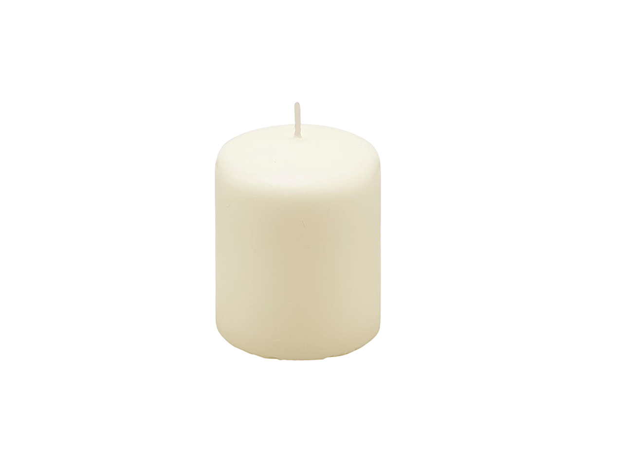 CANDELA MOCCOLO 7.5x6cm AVORIO 613553.1