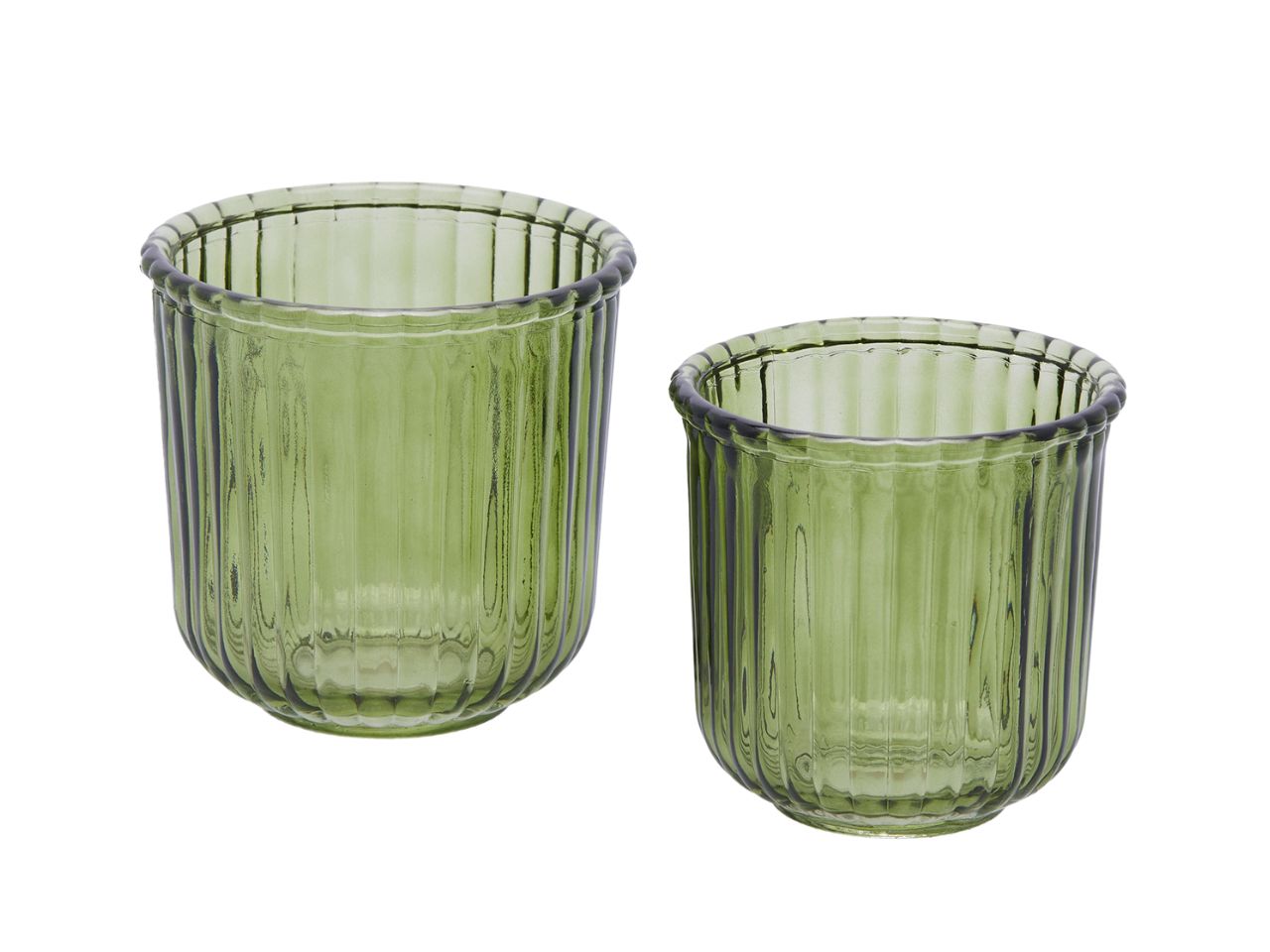 VASI IN VETRO 2 PEZZI VERDE C 107412,70