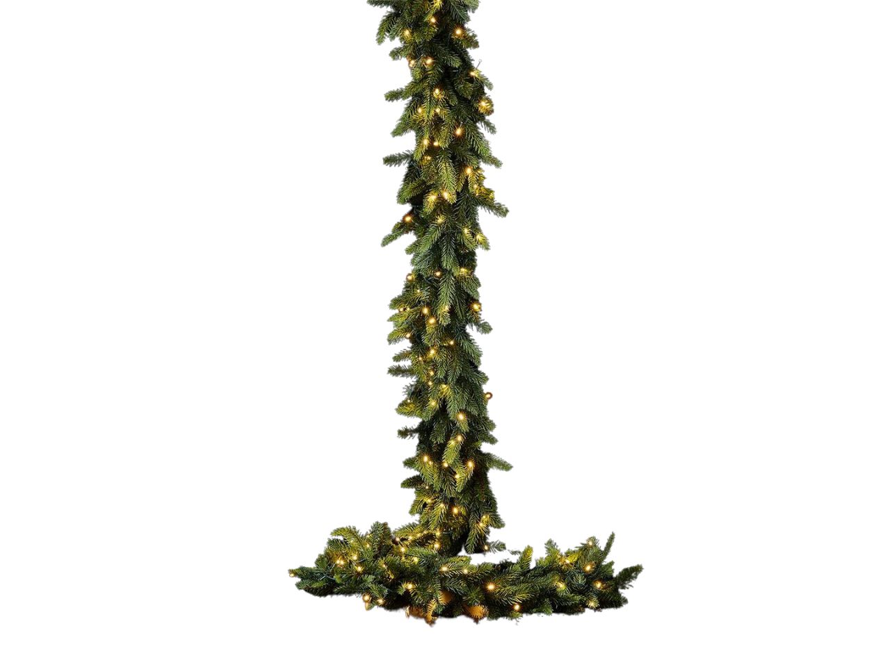 GHIRLANDA PINO 270CM C/170LED VERDE 682165,700