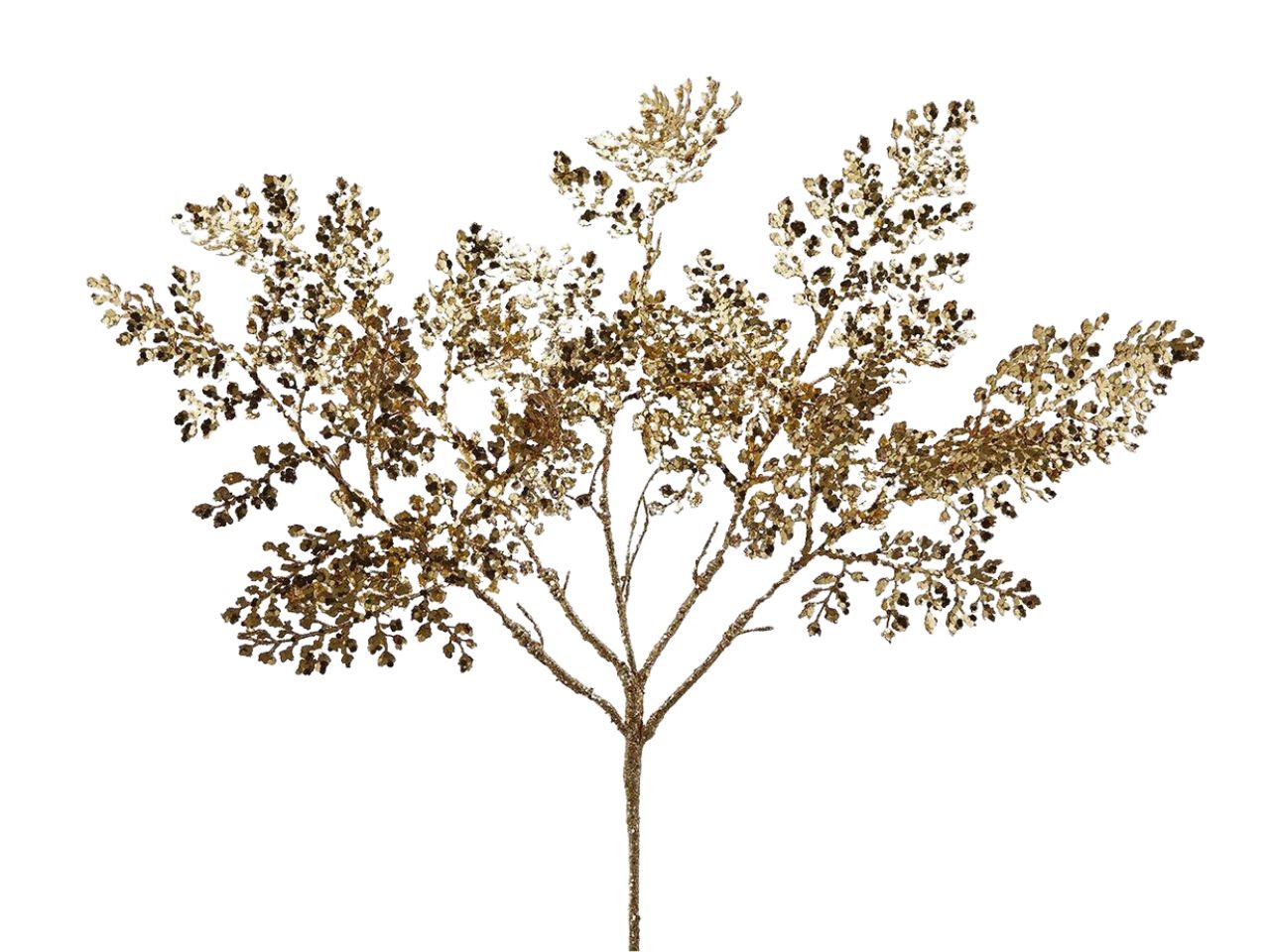 RAMO FELCE 46CM METALLIZ.C/GLITT.ORO 683093,010