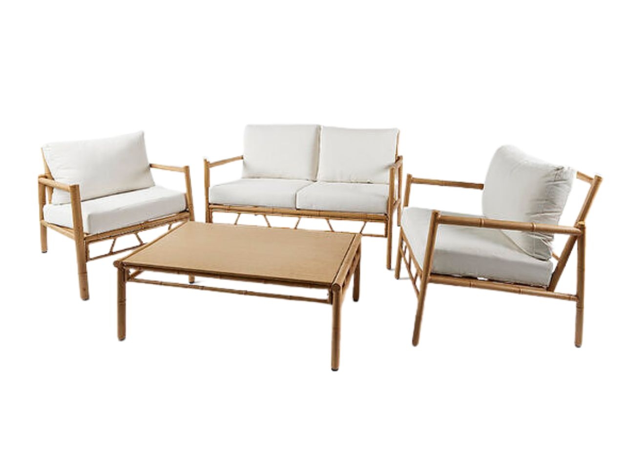 SET GIARDINO BAMBOO 4 PEZZI 7400015A977