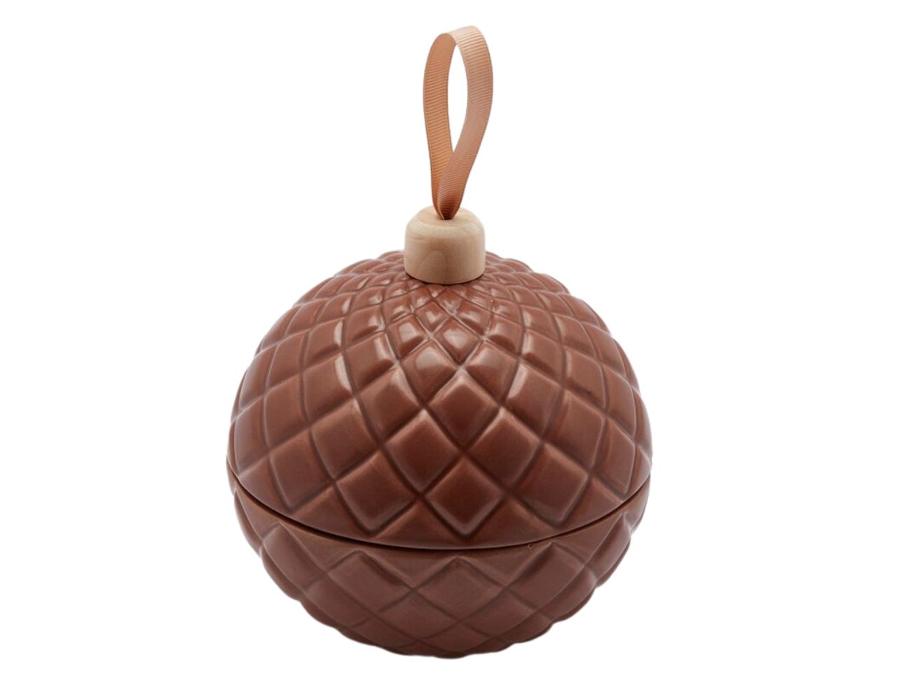 CANDELA 13CM SFERA CON ROMBI 614068,AM0