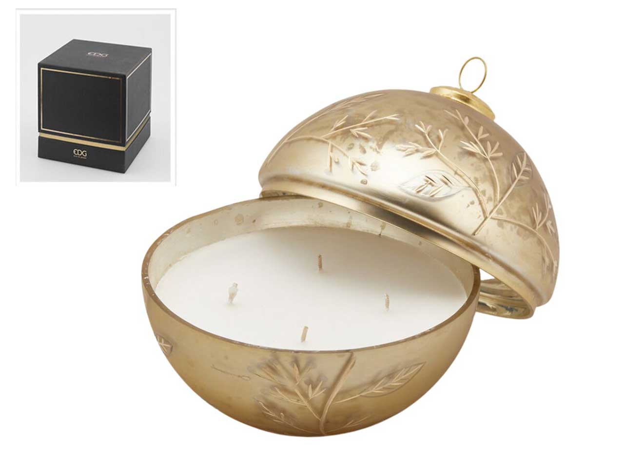CANDELA 18CM SFERA BACCHE 613683,010