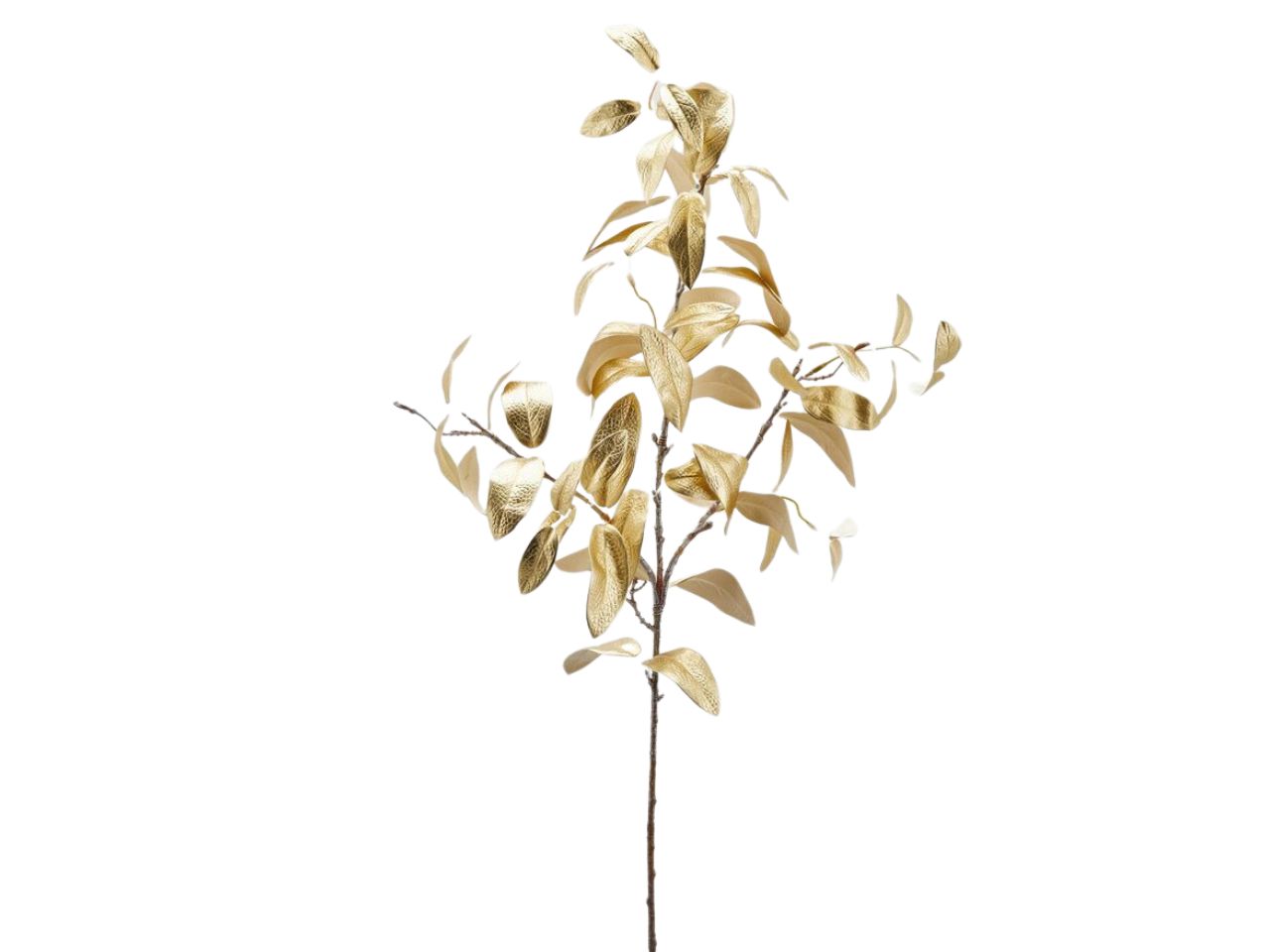 RAMO ULIVO 86CM METAL ORO 684581,010