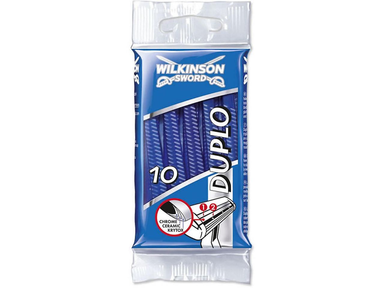 WILKINSON RASOIO DUPLO CRYSTAL 10pz. 7000806A$