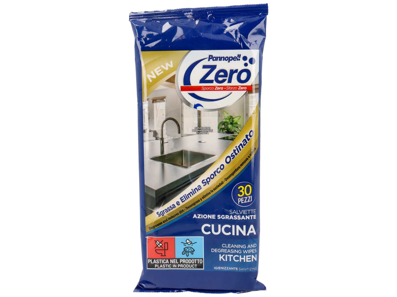 ZERO CUCINA SGRASSANTORE UNI.30PZ 3077