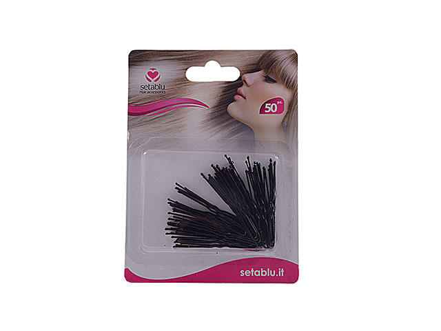 FORCINA METALLO NERA CORTA 50pz. 43198 FORCINA METALLO NERA CORTA 50pz. 43198