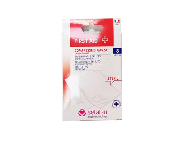 COMPRESSE GARZA 8pz 16751