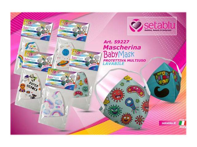MASCHERINA DI PROTEZIONE BABY 59227 $