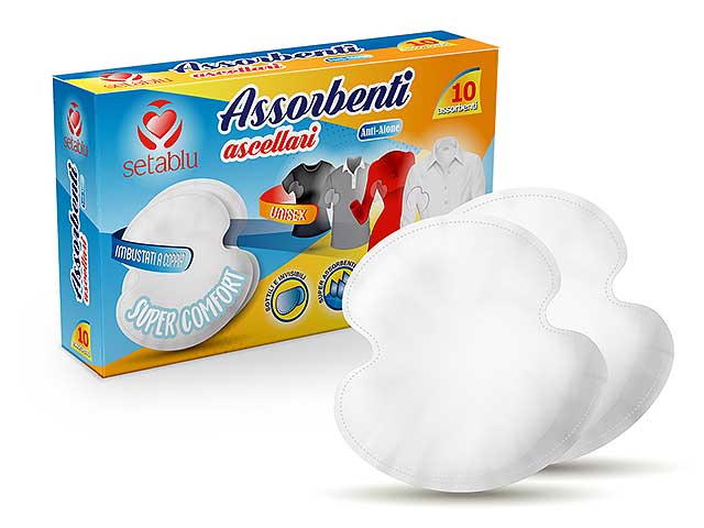 ASSORBENTI ASCELLARI SALVA ABITI 10pz 59169