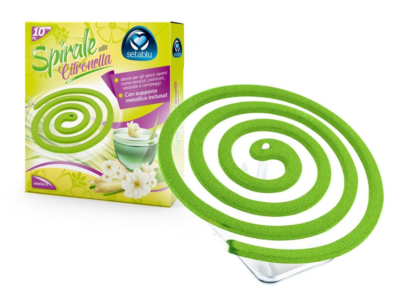 SPIRALI CITRONELLA 10PZ 59511