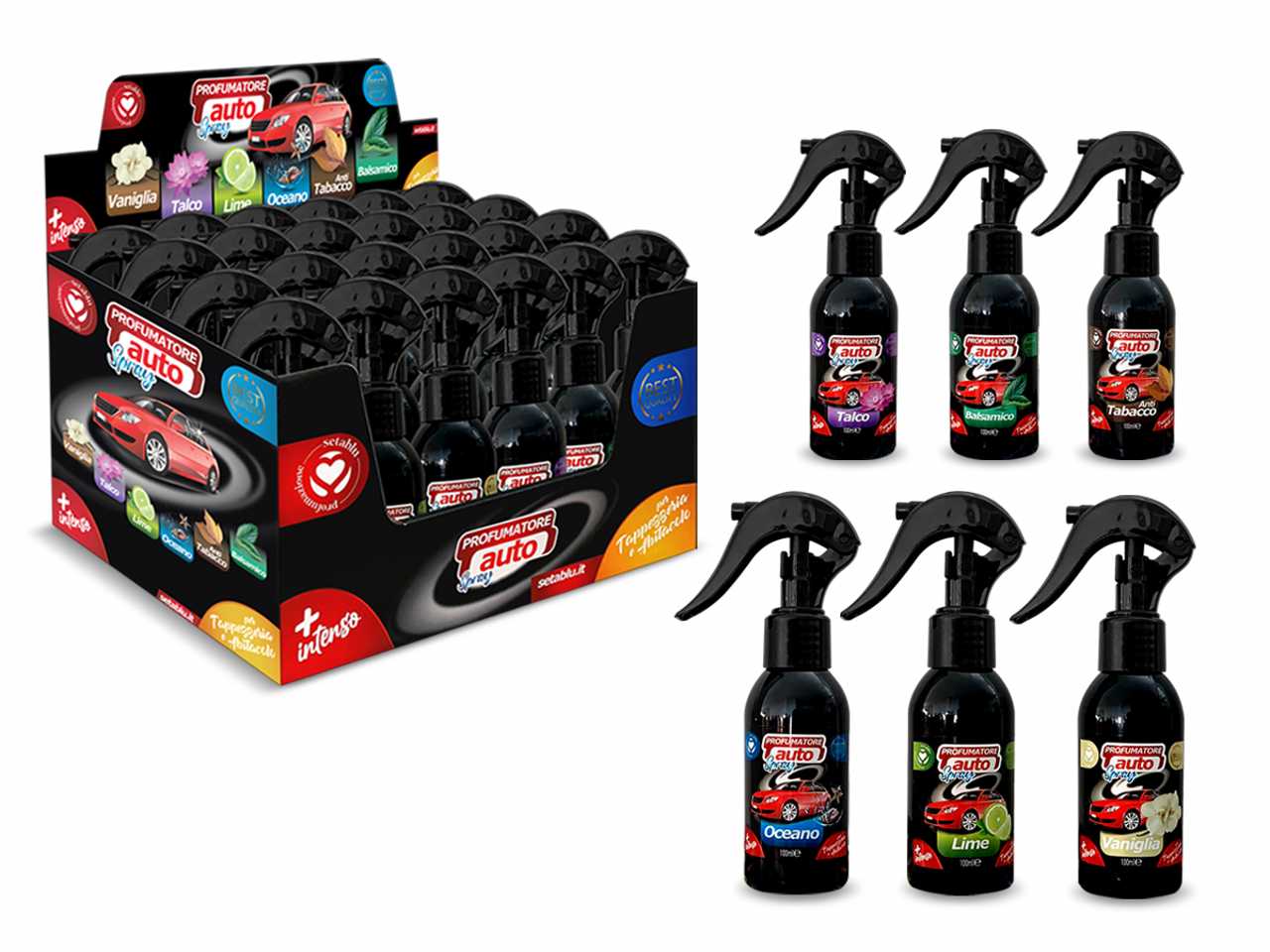 PROFUMATORE SPRAY PER AUTO 100ML 40263