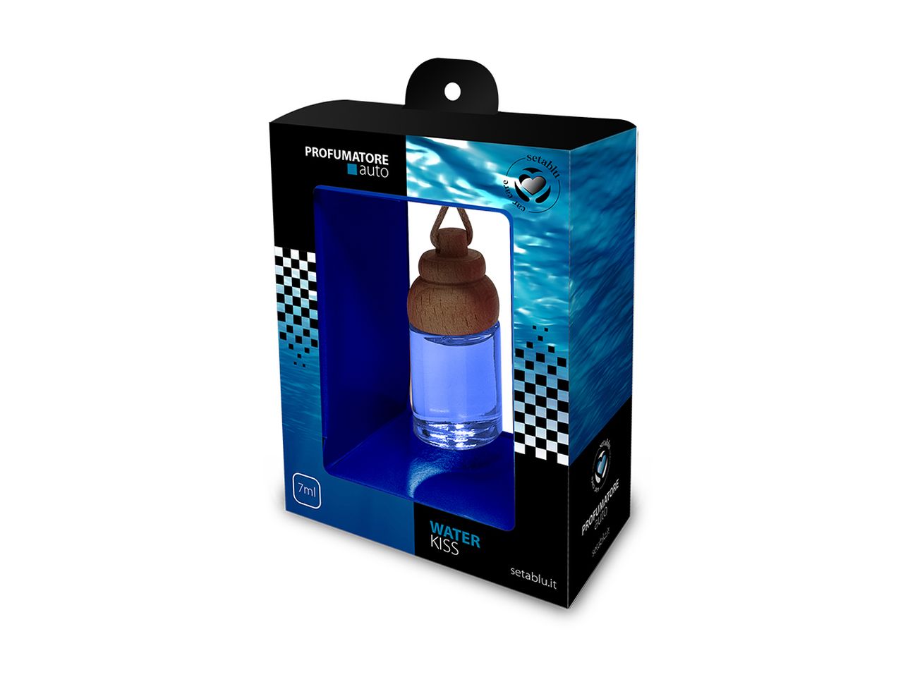 PROFUMATORE AUTO 7ML AQUA KISS 40346