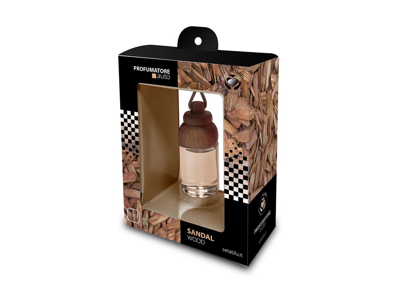 PROFUMATORE AUTO 7ML SANDALWOOD  40347