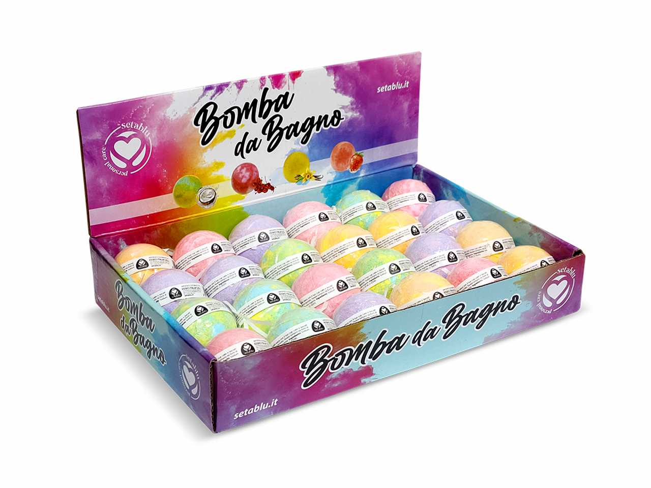 BOMBE BAGNO VARIE FRAGRANZE 50GR 40382 BOMBE BAGNO VARIE FRAGRANZE 50GR 40382