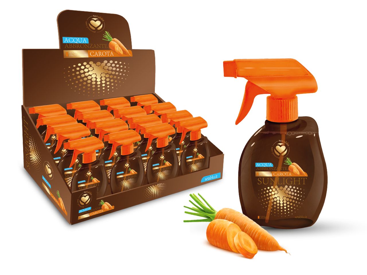SPRAY ACQUA ABBRONZANTE CARROT 25 40620