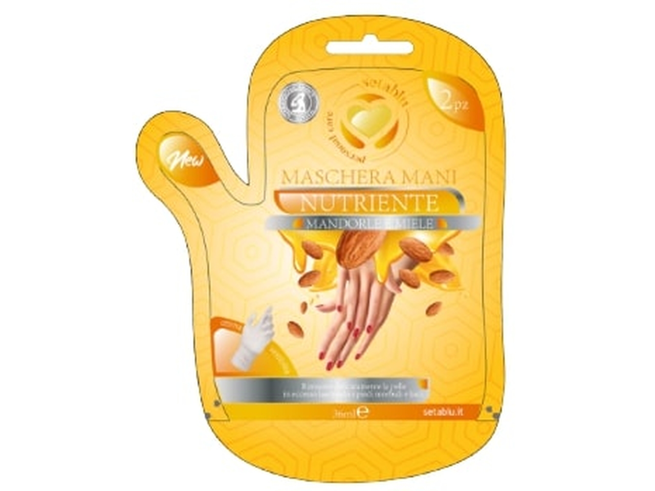 MASCHERA MANI- MIELE E MANDORLE 40826