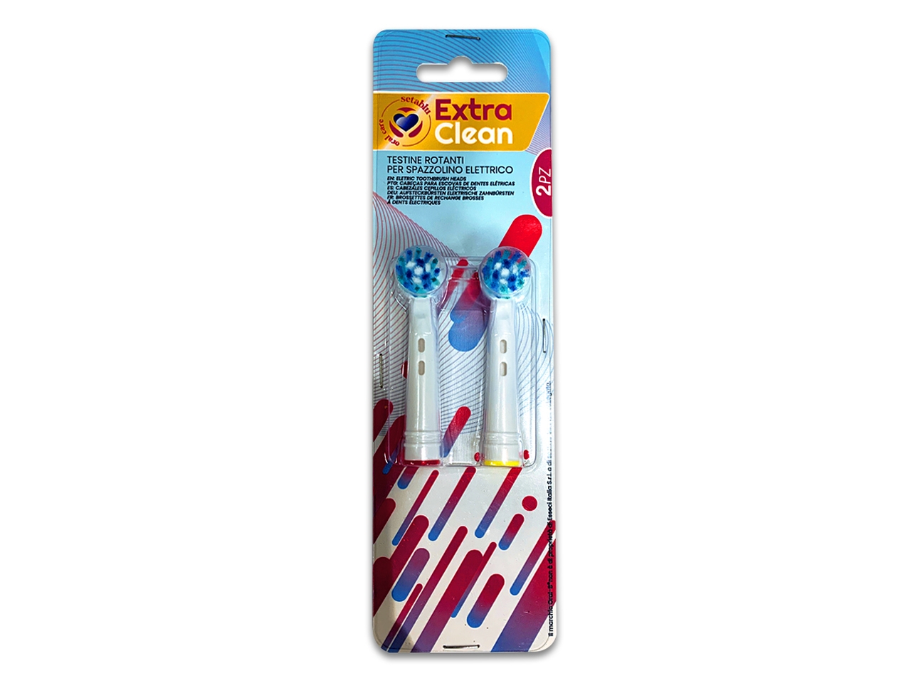 TESTINE SPAZ.ELET.2PZ EXTRA CLEAN 40380