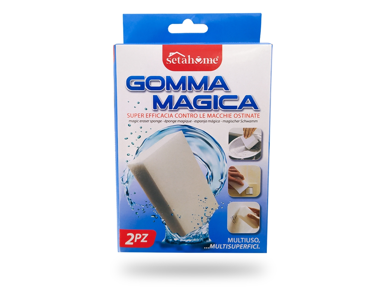 GOMMA MAGICA 10X7X3CM 2PZ 02457 GOMMA MAGICA 10X7X3CM 2PZ 02457