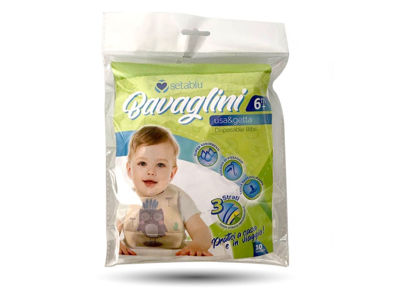 BAVAGLINI MONOUSO BABY 10PZ 59420