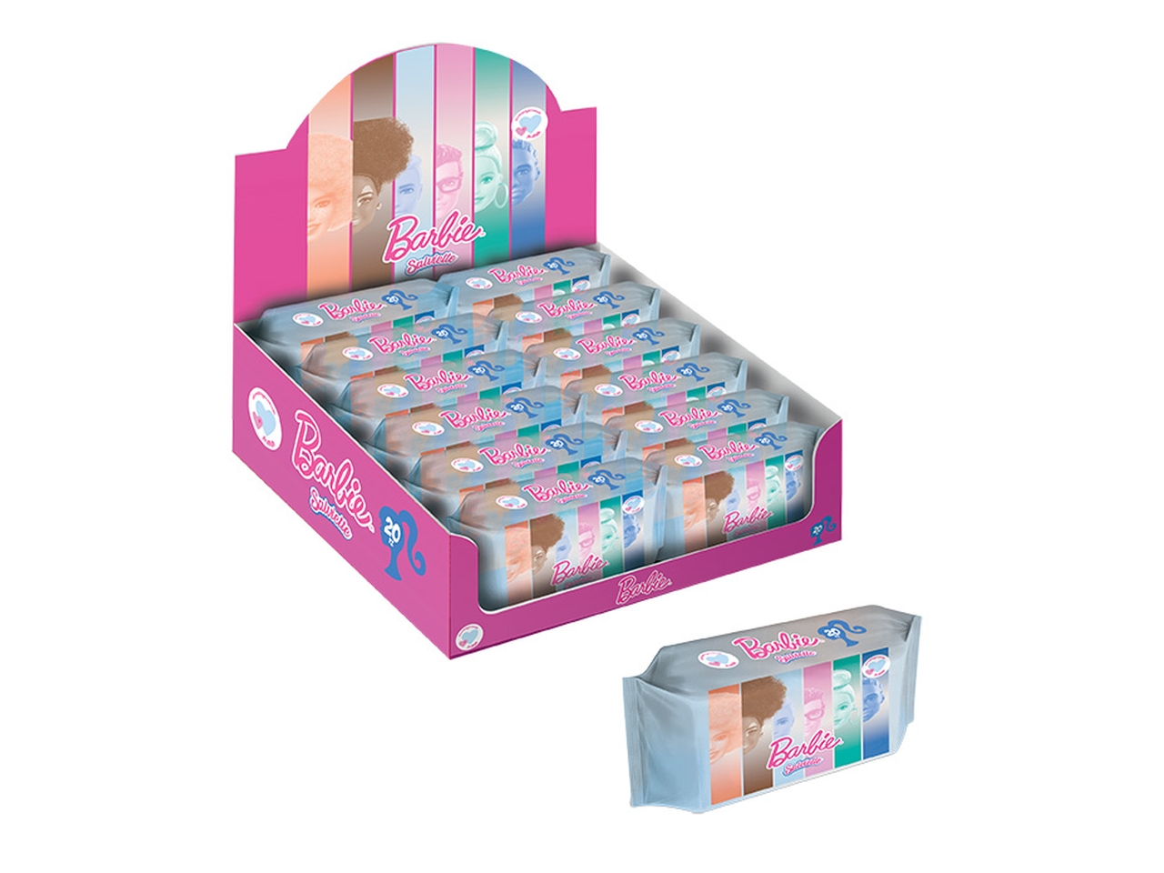 SALVIETTE BARBIE 20PZMIELE/CAMOM. 02224