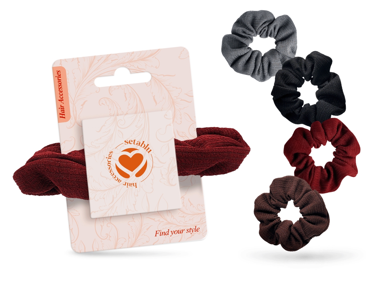 ELASTICO SCRUCHIES VARI COLORI 02088
