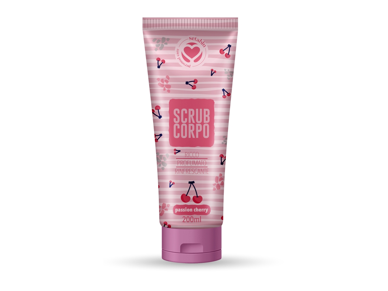SCRUB CORPO 200ML PASSION CHERRY 02607 SCRUB CORPO 200ML PASSION CHERRY 02607