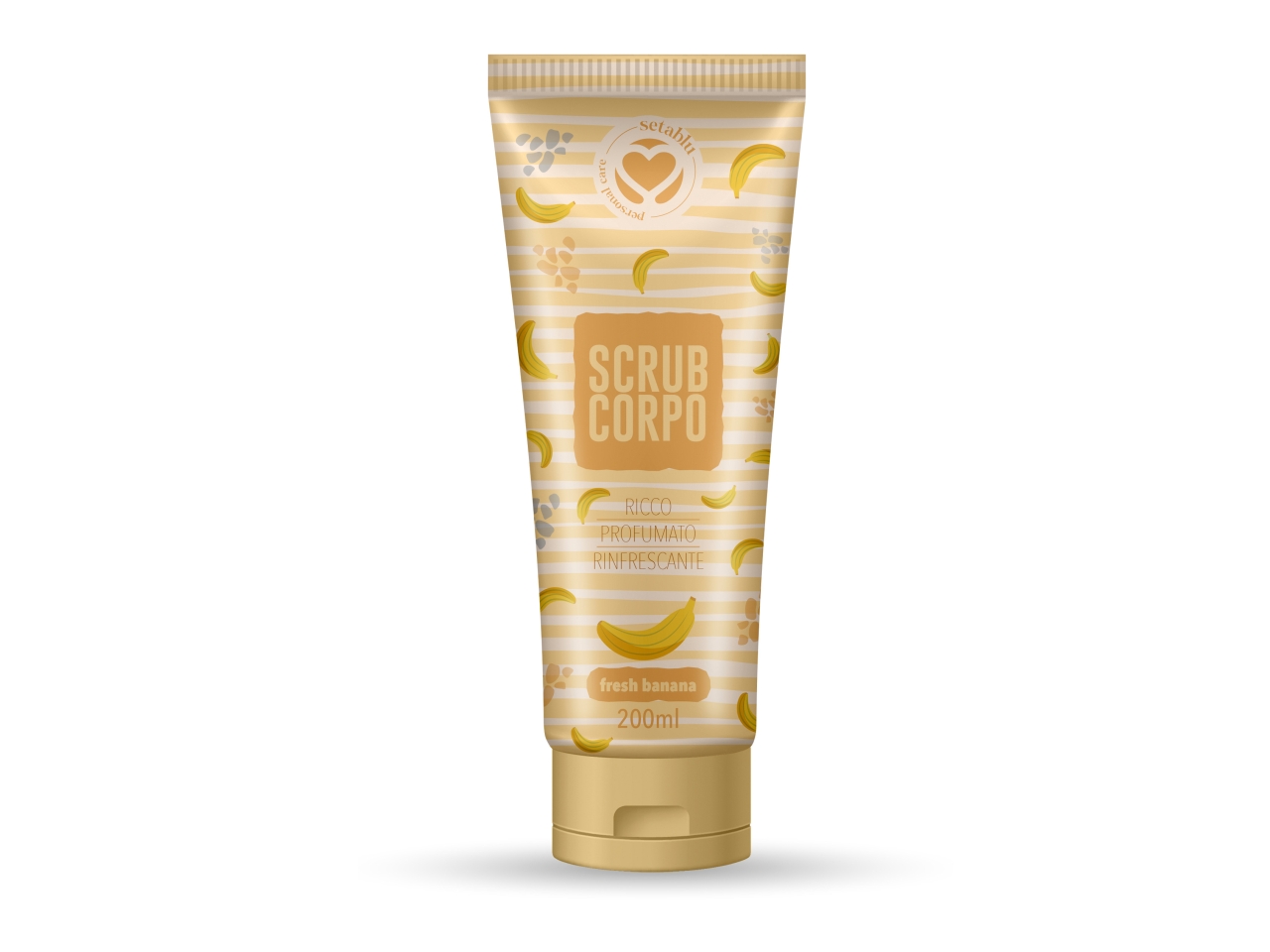 SCRUB CORPO 200ML – BANANA 02608 SCRUB CORPO 200ML – BANANA 02608