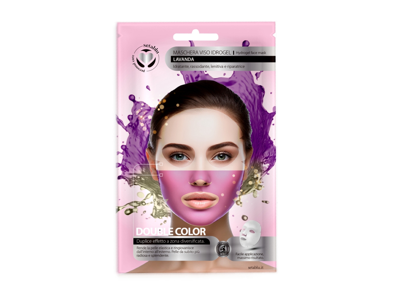 MASCHERA VISO BICOLOR 02605
