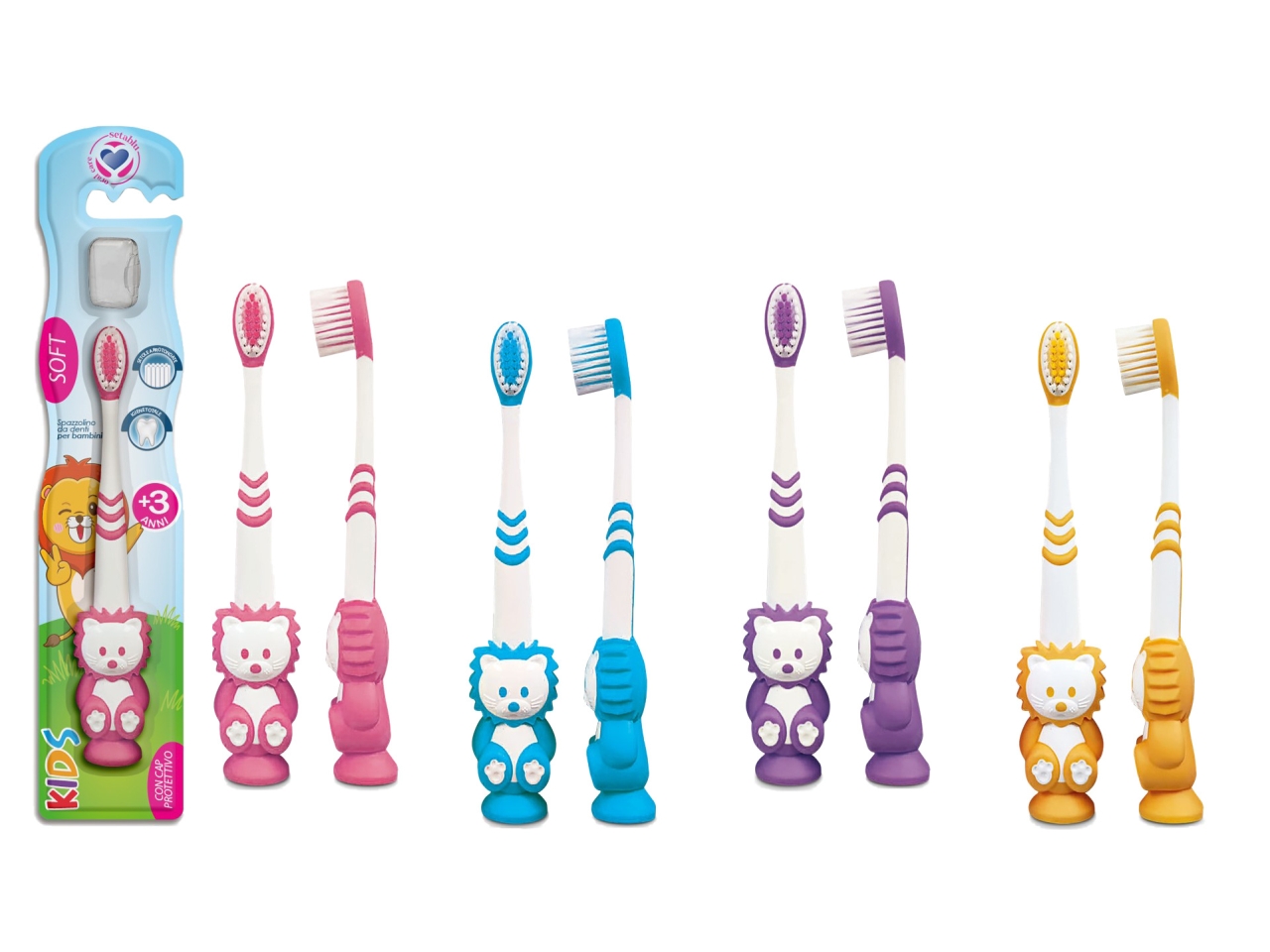 SPAZZOLINO DENTI BABY LEONE 02836