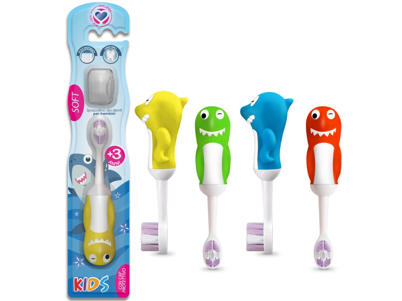 SPAZZOLINO DENTI BABY SQUALO 02838