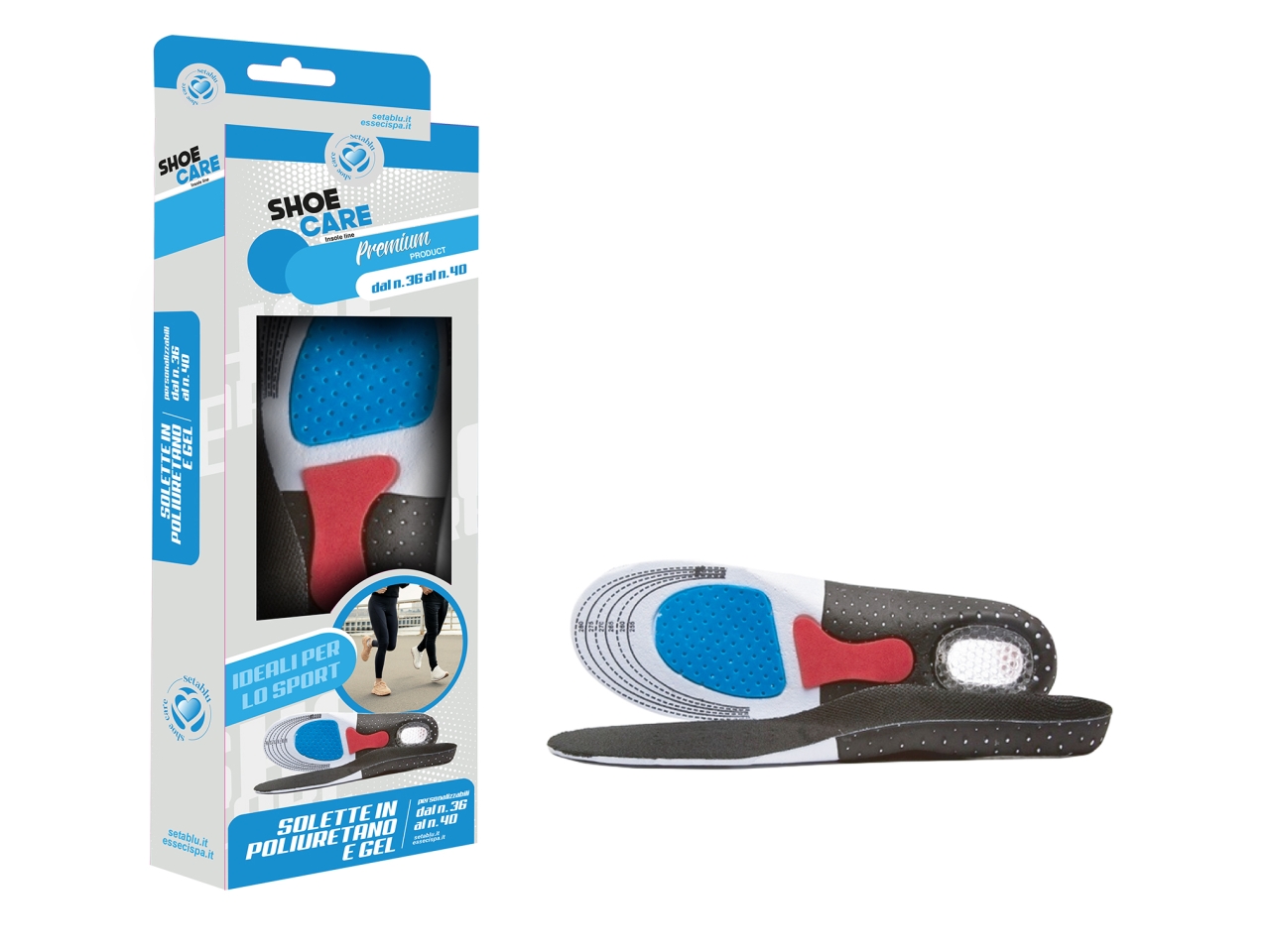 SOLETTE POLIURETANO + GEL 40-46 02850