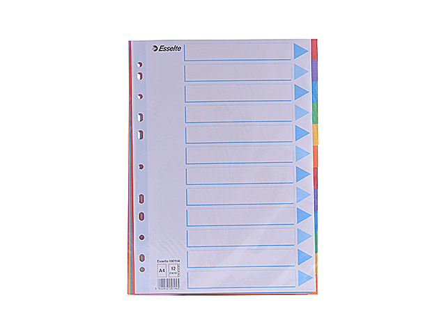 INTERCALARE PER RUBRICHE A4 100194