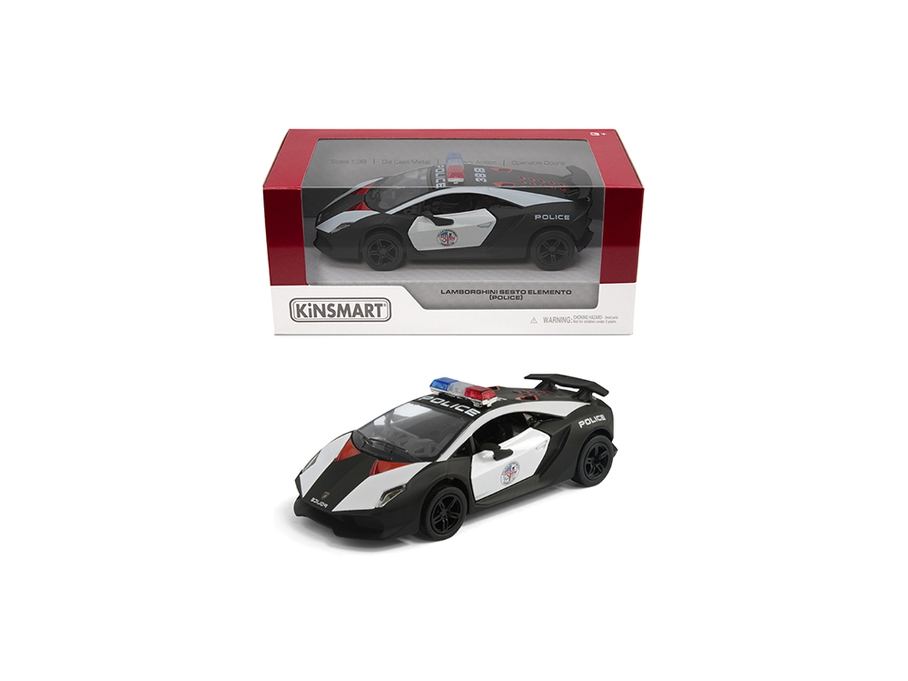 AUTO 1:38 LAMBORGHINI SESTO ELEMENTO POLICE 830