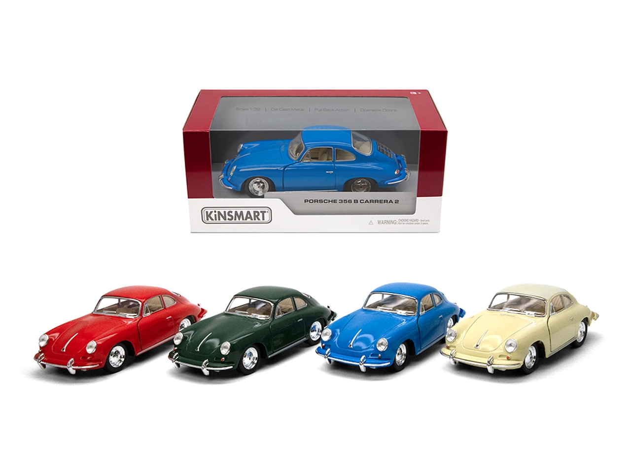AUTO 1:32 PORSCHE 356 B CARRERA 2      711
