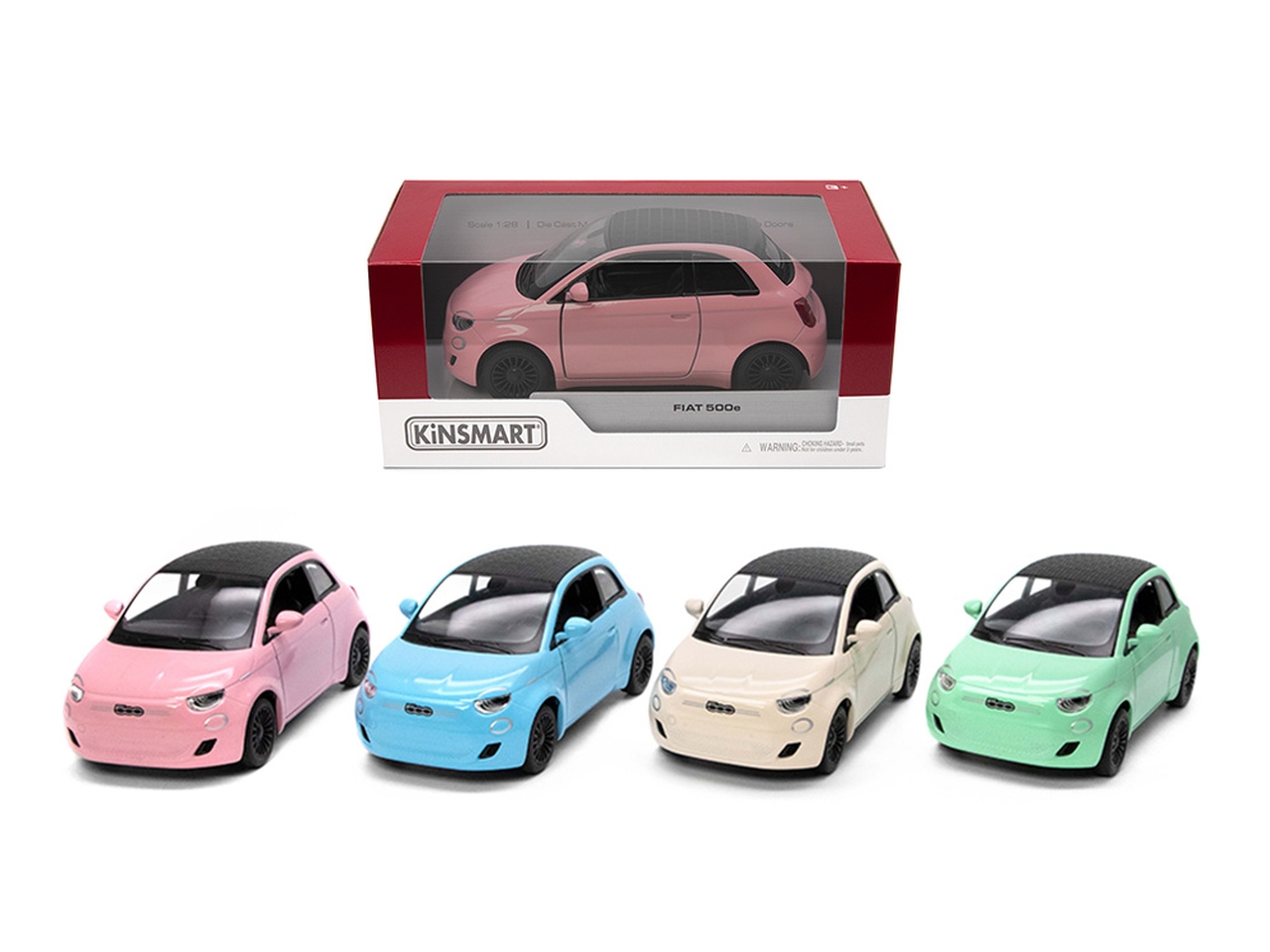 AUTO  1:28 FIAT 500E PASTEL EDITION 17812