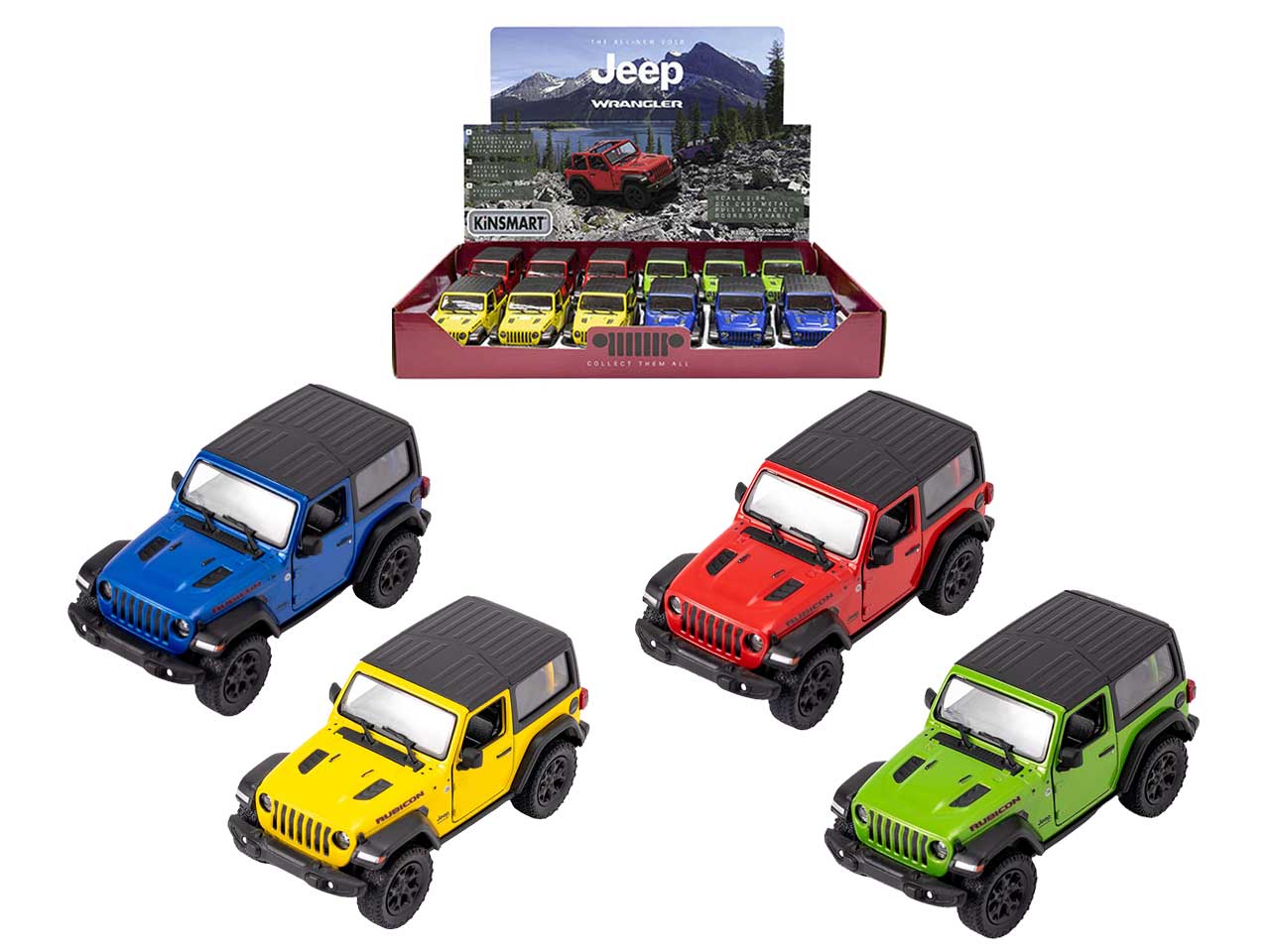 DIE CAST JEEP WRANGLER 89053 DIE CAST JEEP WRANGLER 89053