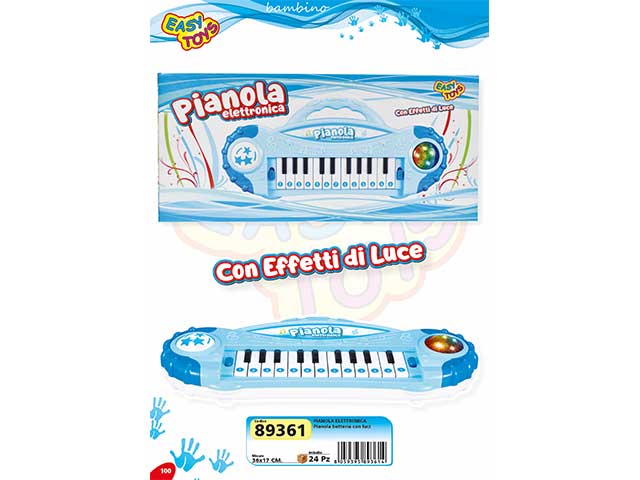 PIANOLA ELETTRONICA CON LUCI 89361 PIANOLA ELETTRONICA CON LUCI 89361