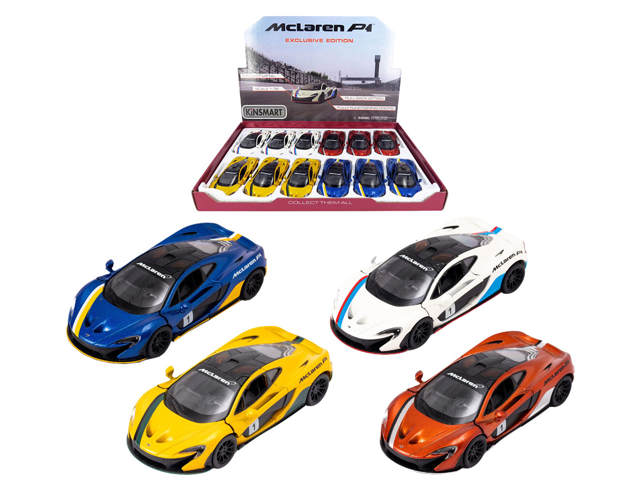 AUTO MCLAREN P1 C/SCRITTE  17915