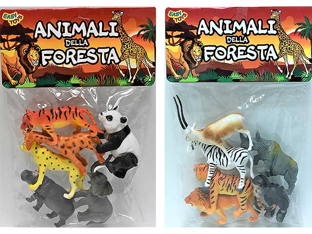 ANIMALE SAFARI 6pz PICCOLI 89388