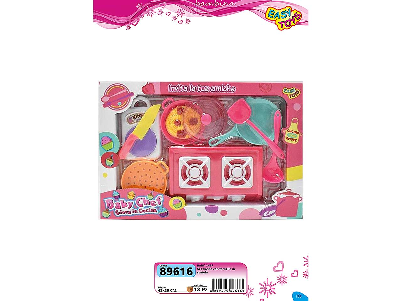 SET CUCINA CON FORNELLO 89616 SET CUCINA CON FORNELLO 89616