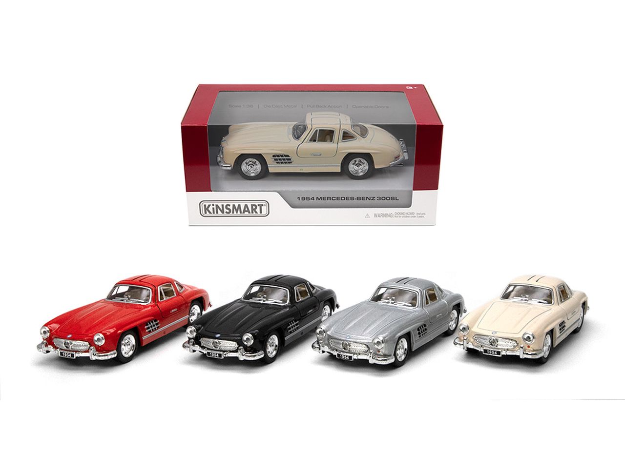 AUTO 1:36 1954 MERCEDES-BENZ 300SL COUPE’ 17809