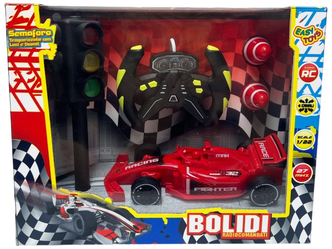 AUTO F1 R/C 1:22 C/SEMAFORO BATT. 18155