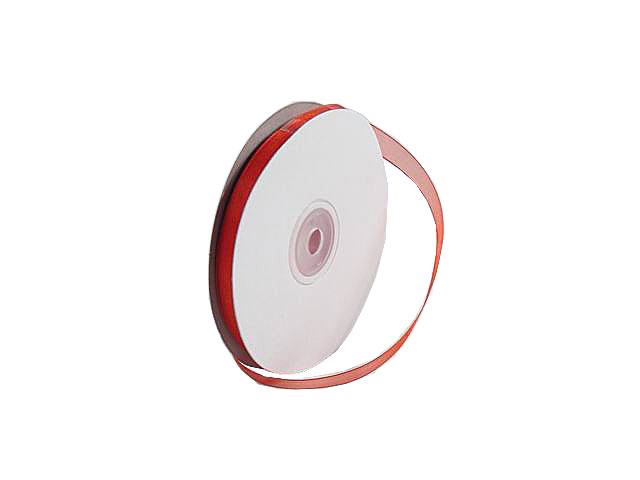 NASTRO ORGANZA 10mm. 50MT.ROSSO E1011 NASTRO ORGANZA 10mm. 50MT.ROSSO E1011